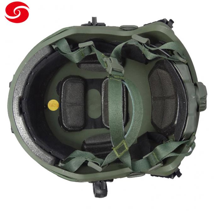 Green Ballistic Helmet/ Us Nij 3A Military Bulletproof Helmet/ Army Helmet