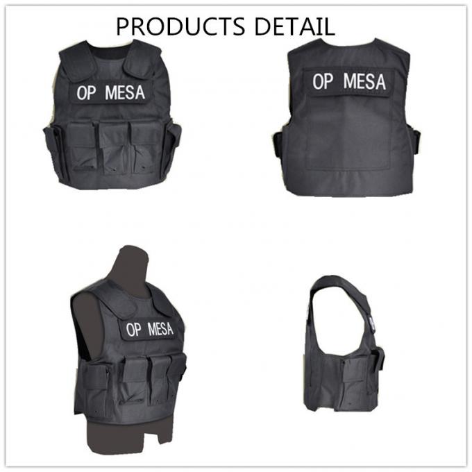 Nij Iiia Body Armor Bulletproof Ballistic Fast Open Army Vest/Black Aramid Concealable Bulletproof Vest