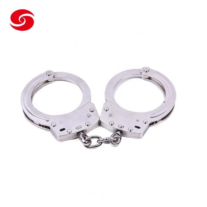 Cxxm High Quality Police Equipment Military Stainless Carbon Steel Handcuff