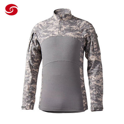 Camouflage Military Police Uniform Ripstop Frog Combat Suit Acu Military Uniform